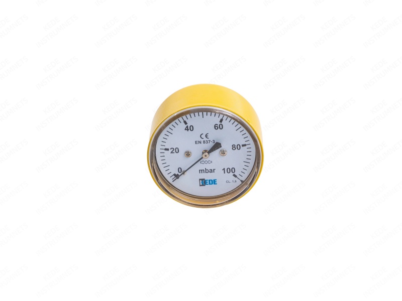 Capsule pressure gauges