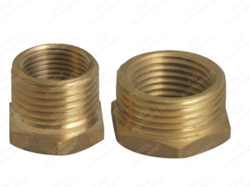 Gauge fittings bushing and adaptors