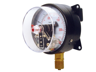 Electric contact pressure gauges