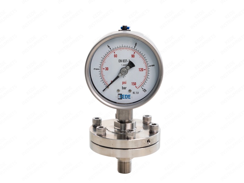 Diaphragm pressure gauges